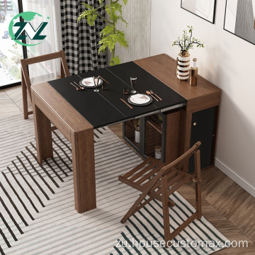 I-Multifunctional Extendable Table Folding Stool Dining Table